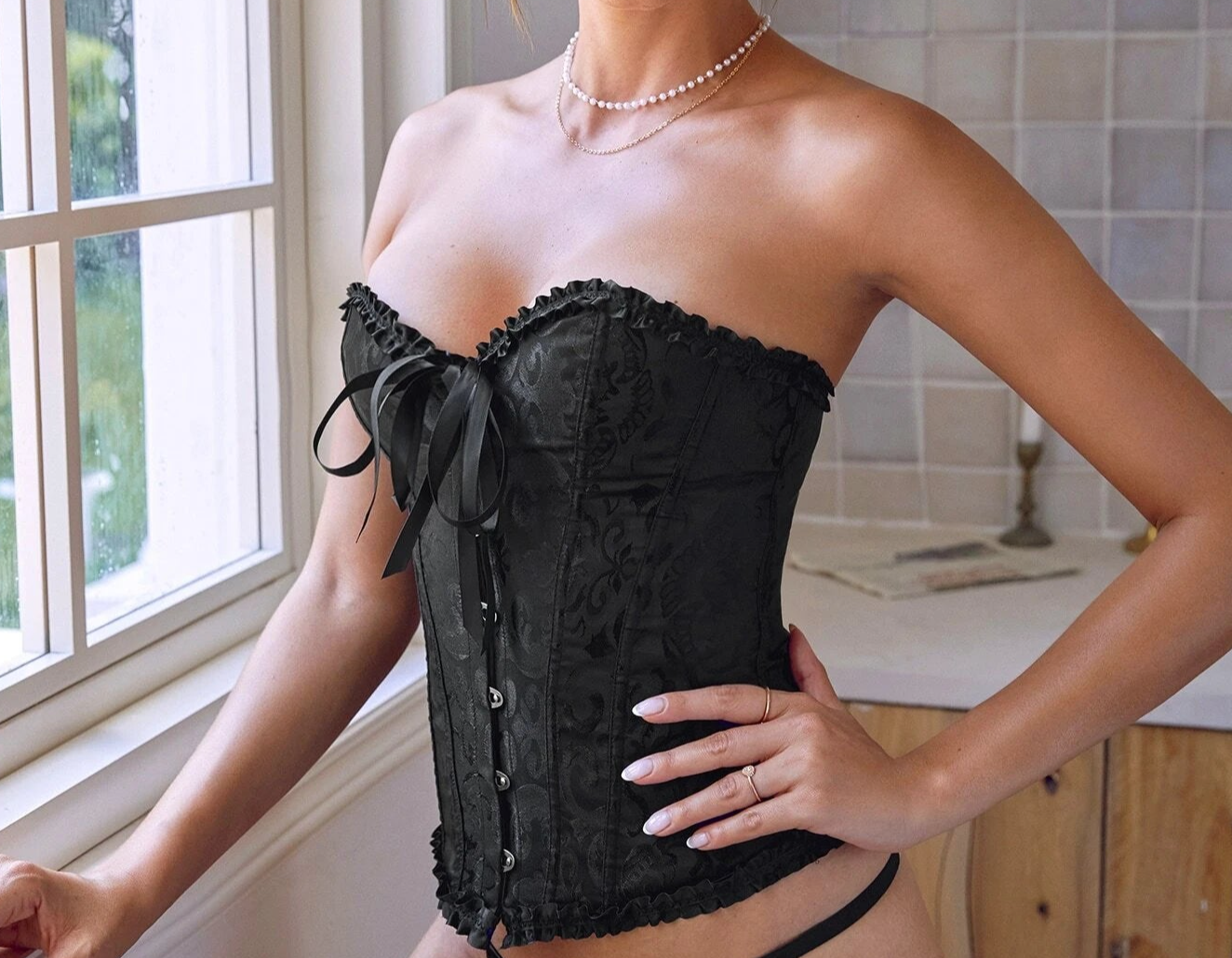 Corset Negro LAU